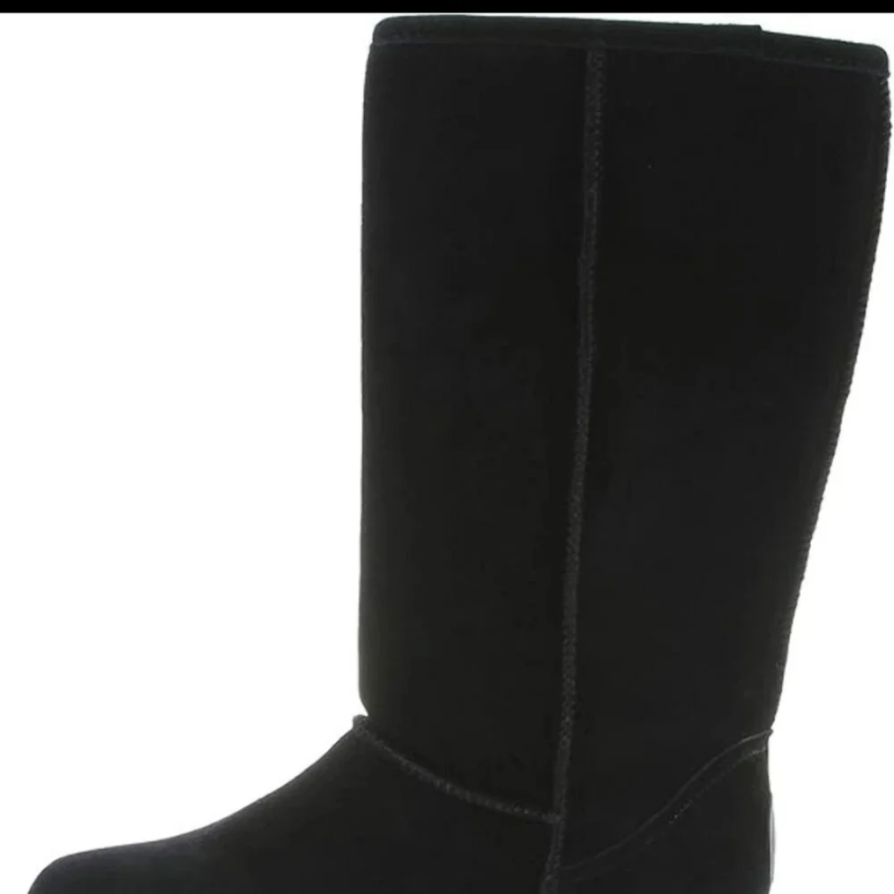 Bearpaw Elle Tall Women's Suede Boots - 1963w Black